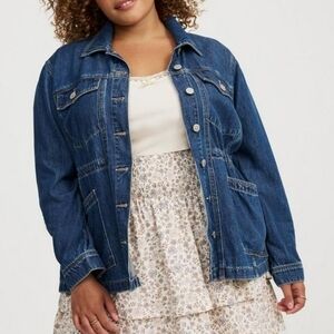 🆕️💙VINTAGE DENIM ANORAK JACKET💙